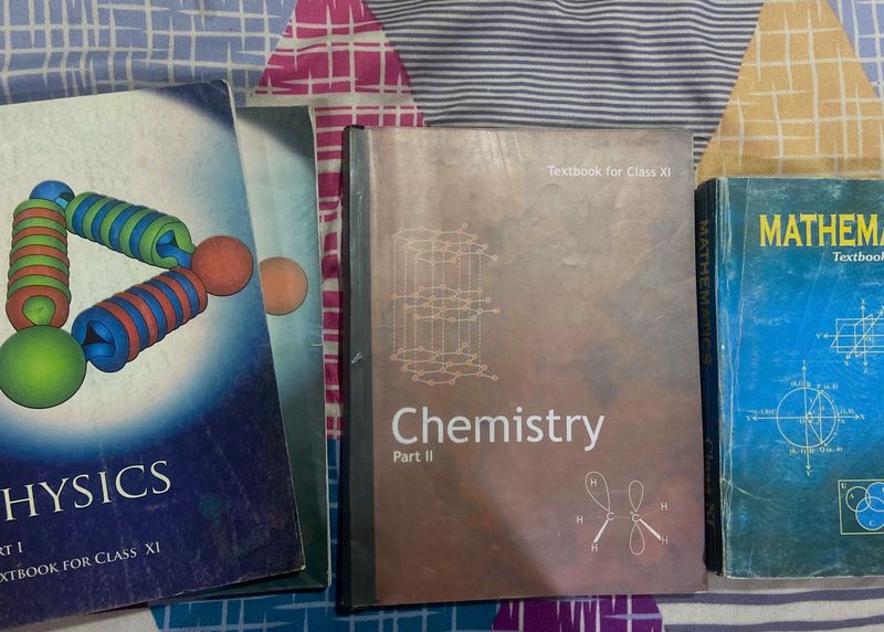 Class XI Physics, Chemistry &amp; Maths Textbooks