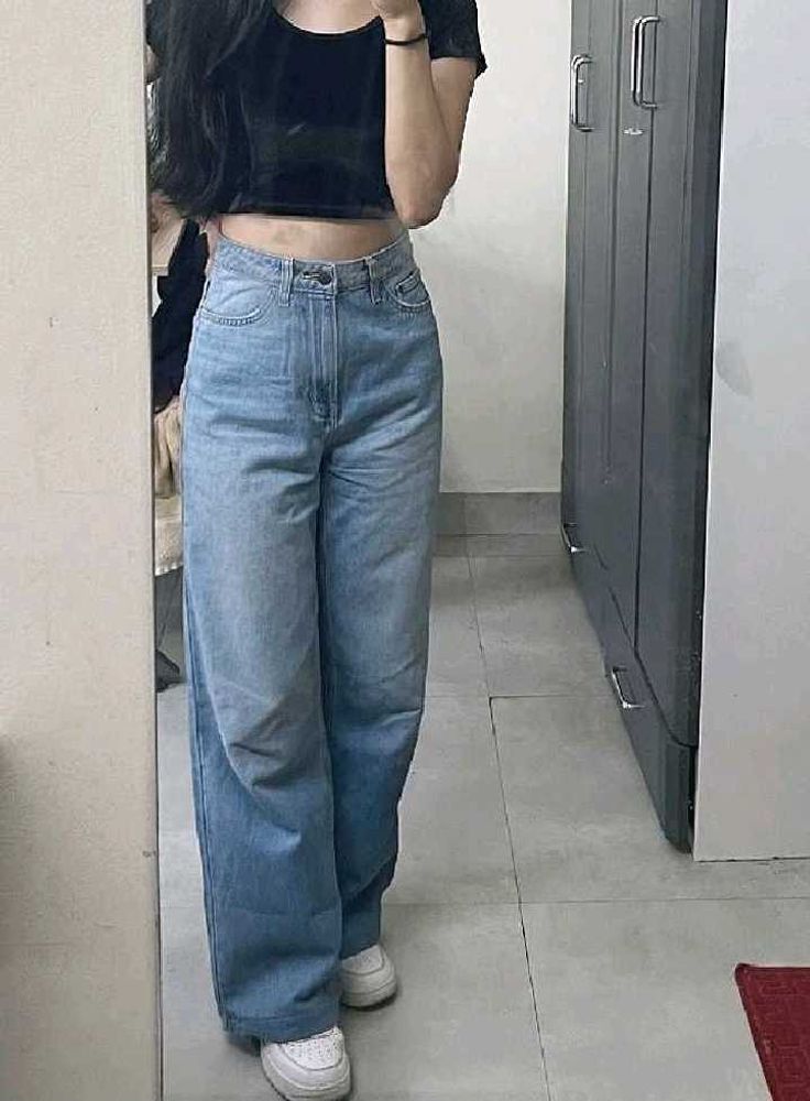 H&amp;M Wide Leg Denim