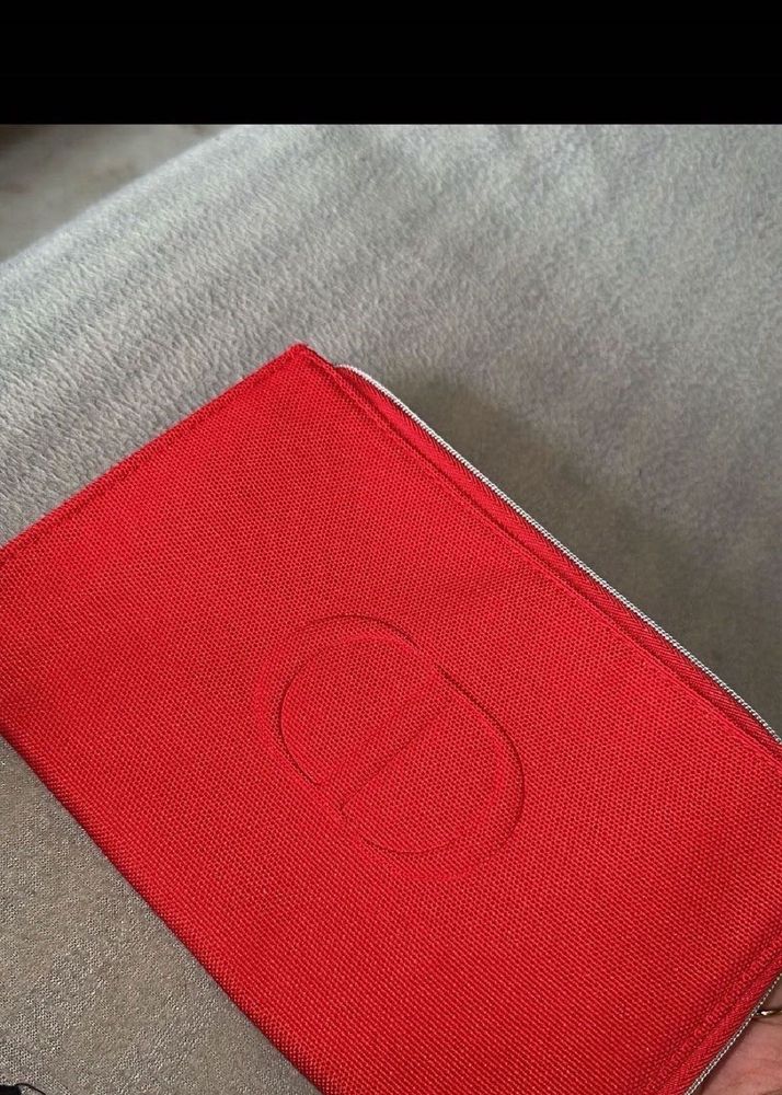 dior Red Clutch Bag