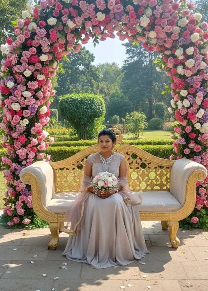 Shimmer Wedding Gown