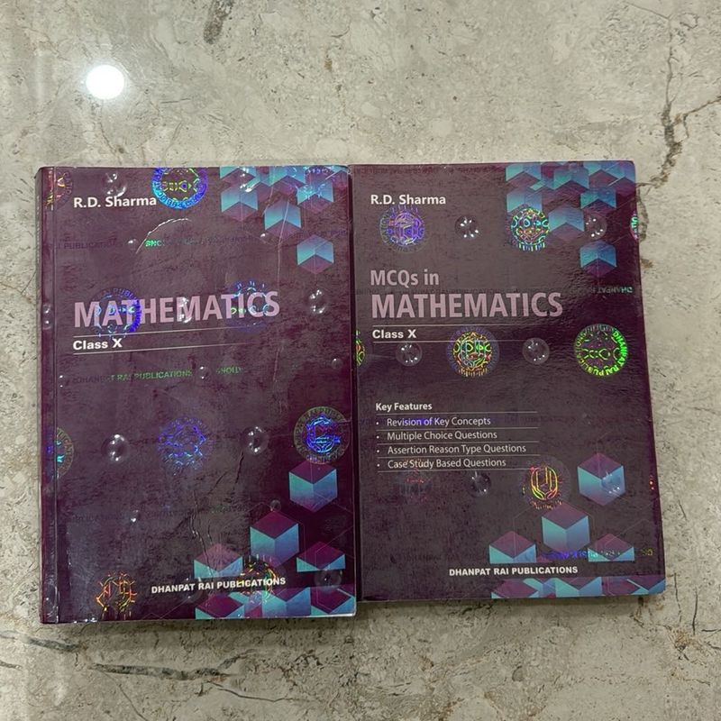 Class 10 R.D. Sharma Mathematics &amp; MCQs Books