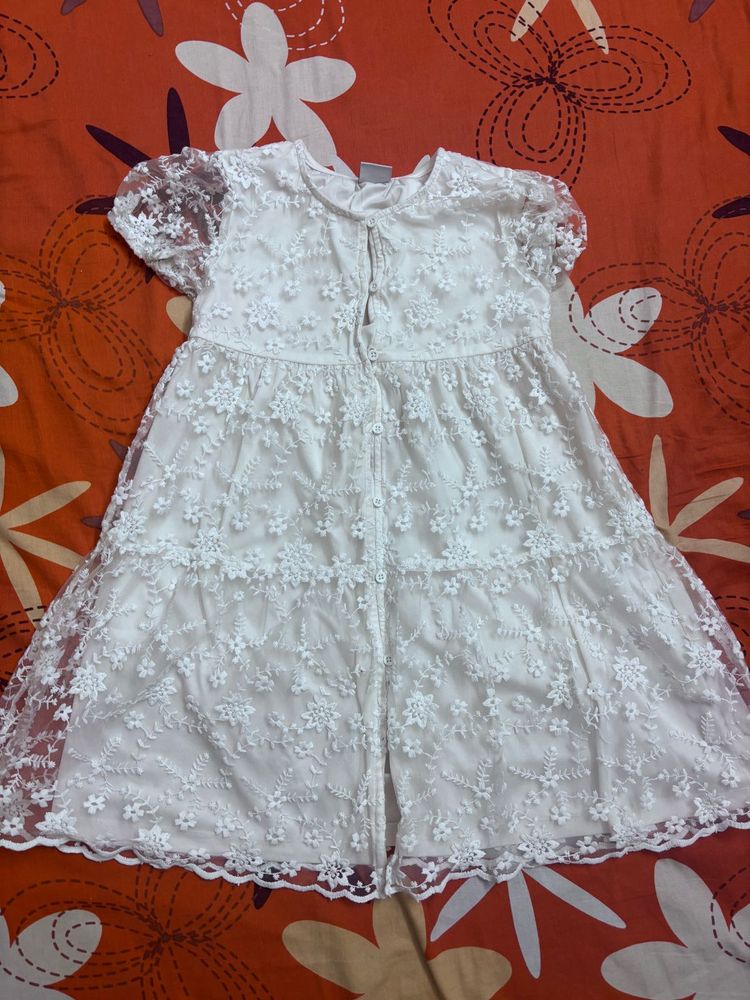 Cute White Lace Dress