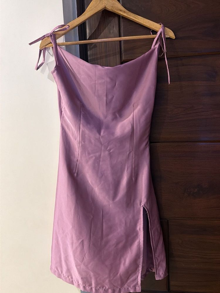 Chic Slip Dress with Slit