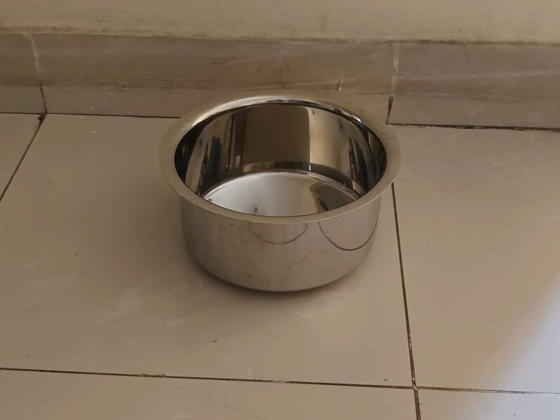 Unused Stainless Steel Cooking Pot Patila Tope