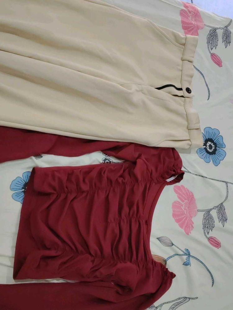 Stylish Co-ord Set: Top &amp; Pants