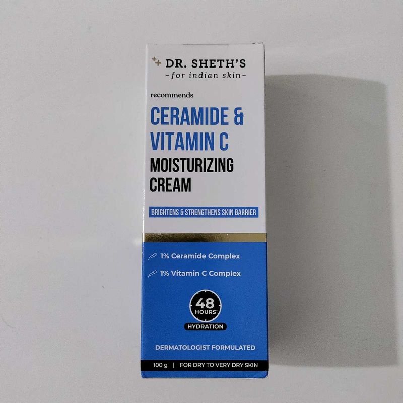 Dr. Sheth's Ceramide And Vitamin C Face Cream