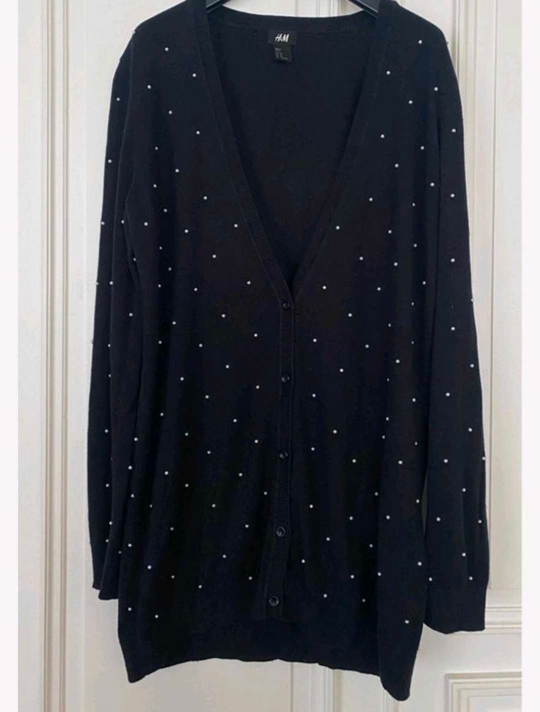 Very Amazing H&amp;M Embroidery Cardigan