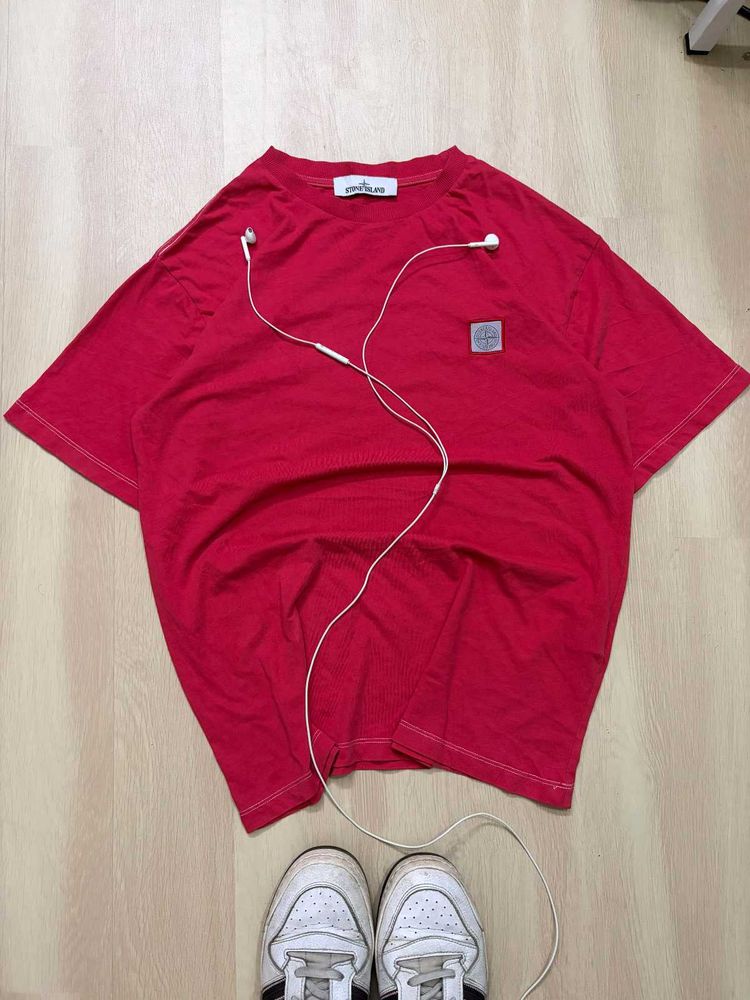 Stone Island Red T-Shirt