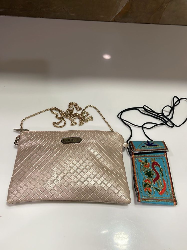 Chic Crossbody &amp; Phone Pouch Set