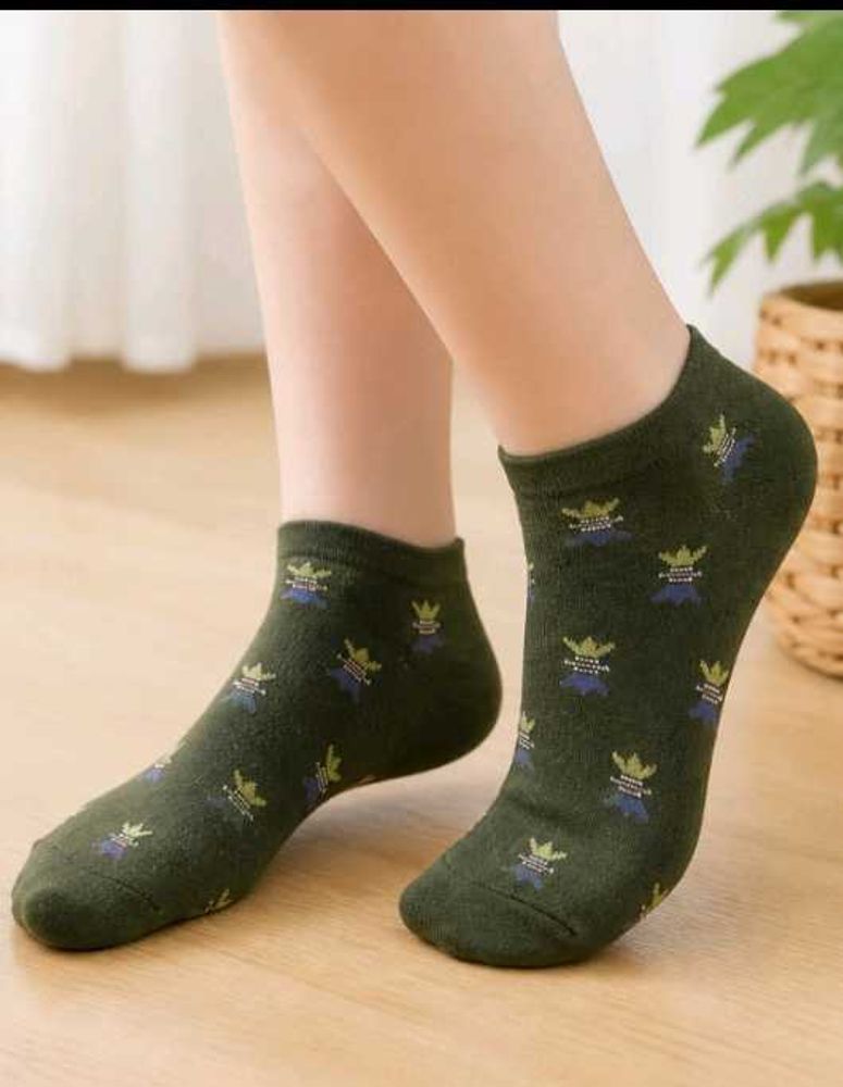 Cute Patterned Ankle Socks