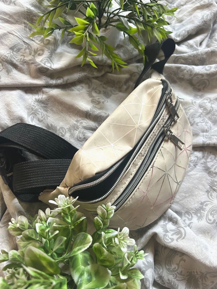 White Crossbody/Waist Bag