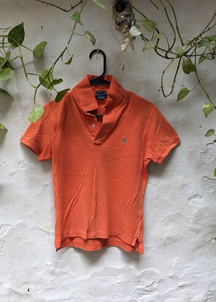 Ralph Lauren Orange Polo Shirt