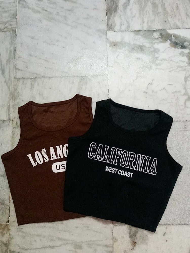 Graphic Crop Tops Bundle b1g1 combo offer