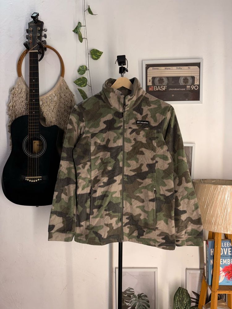 Columbia Camo Fleece Jacket