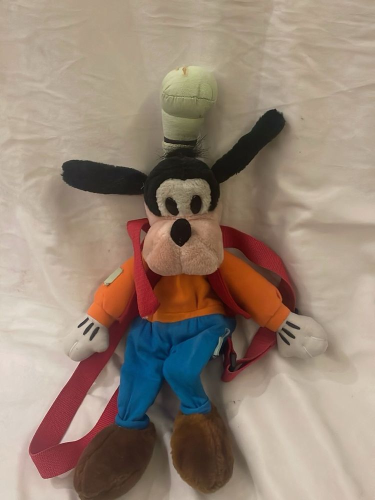 Adorable Goofy Plush Backpack for Kids