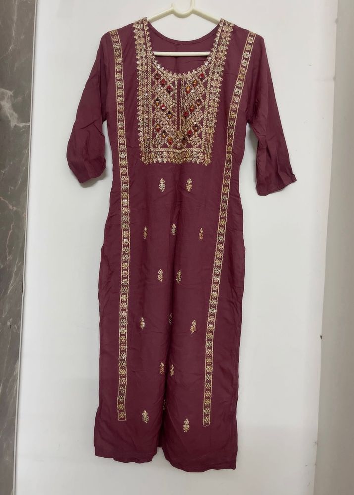 Embroidered Kurta