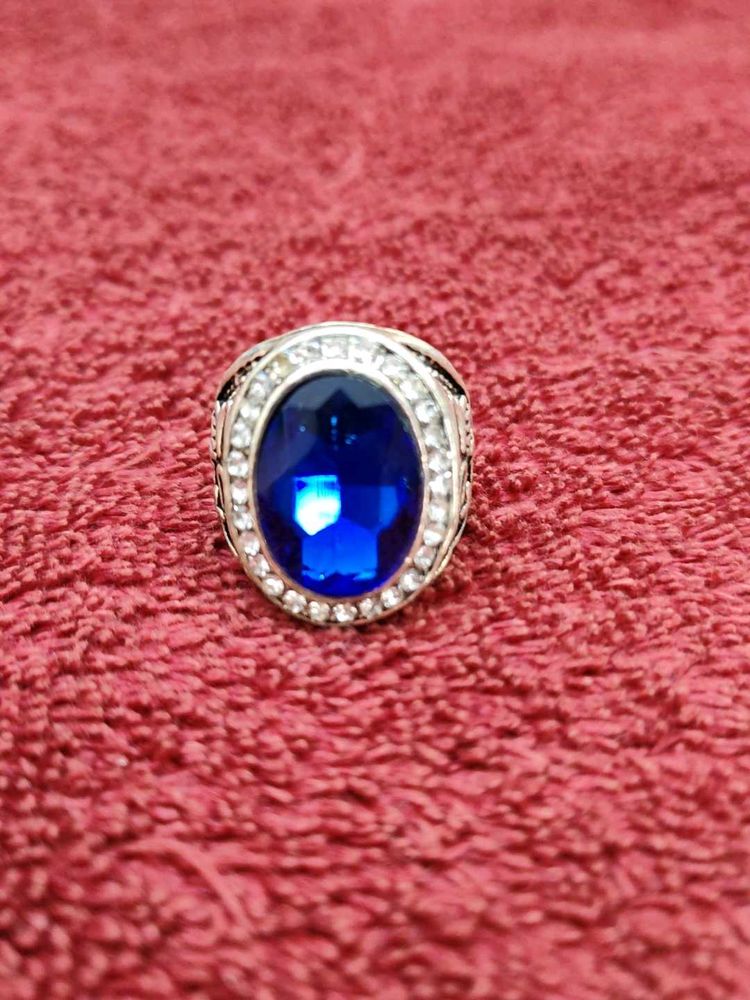 Blue Gemstone Ring