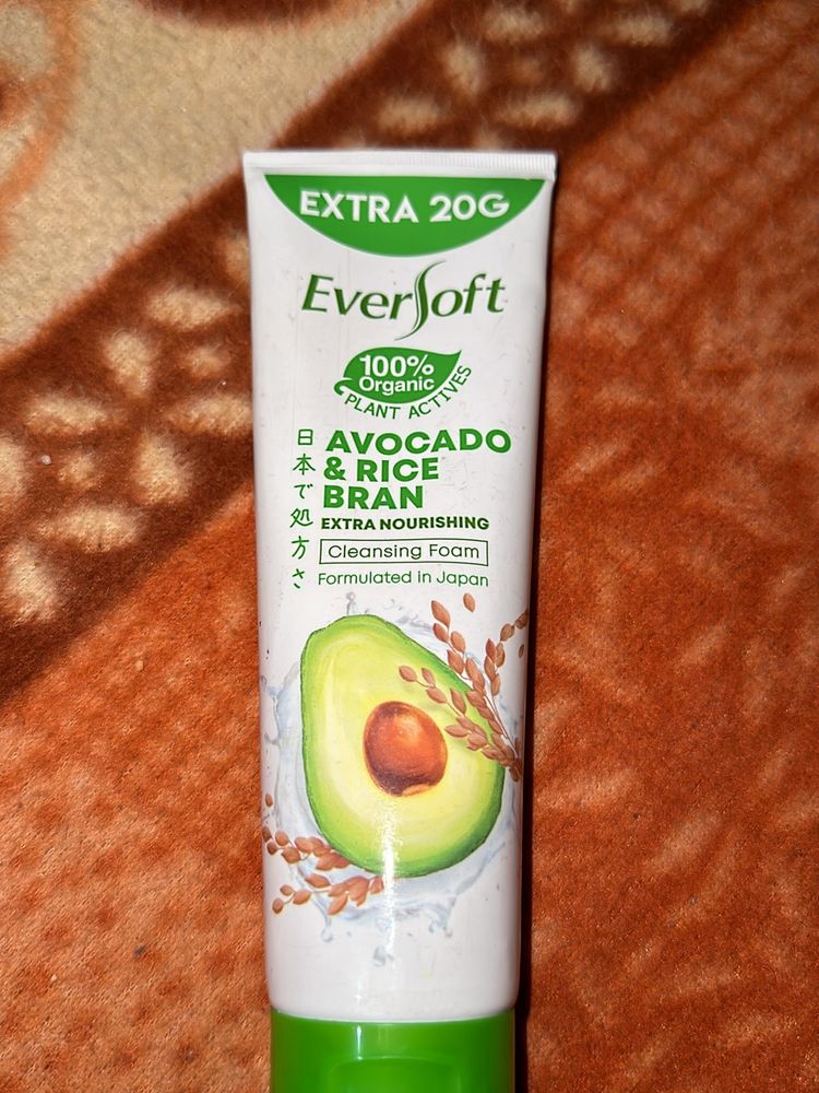 Ever Soft 100% Organic Face Wash