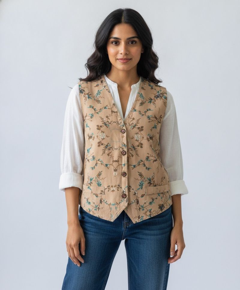 Floral Vest Top