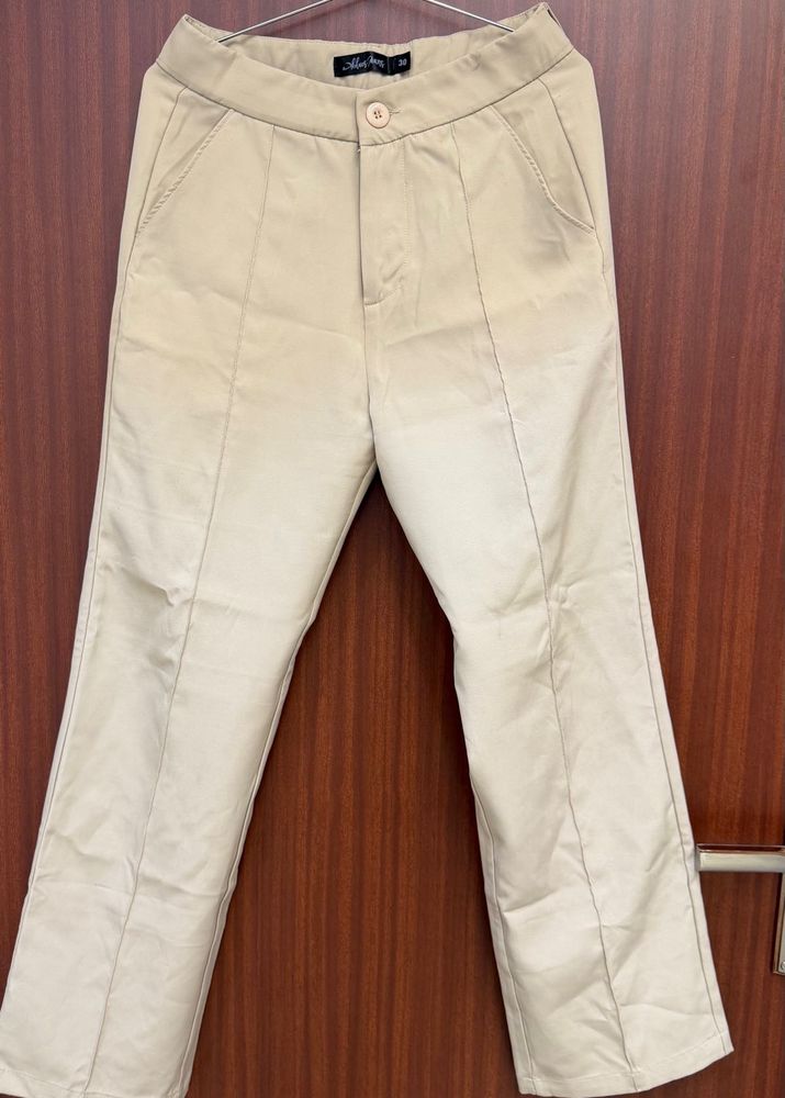 Stylish Beige Trousers