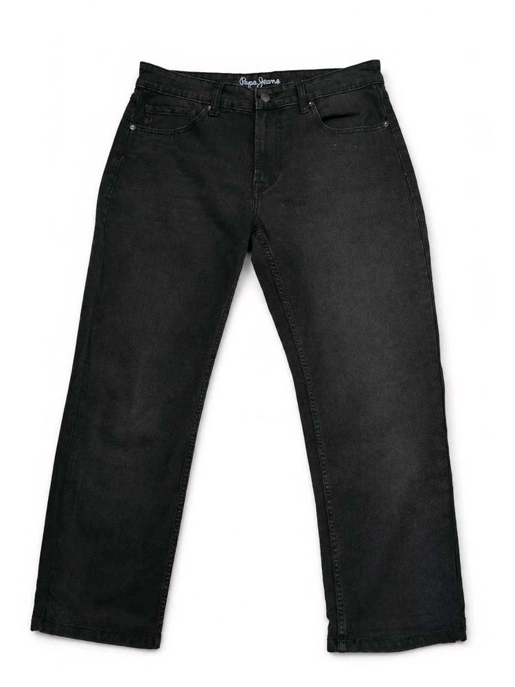 Pepe Jeans Black Straight Fit Jean