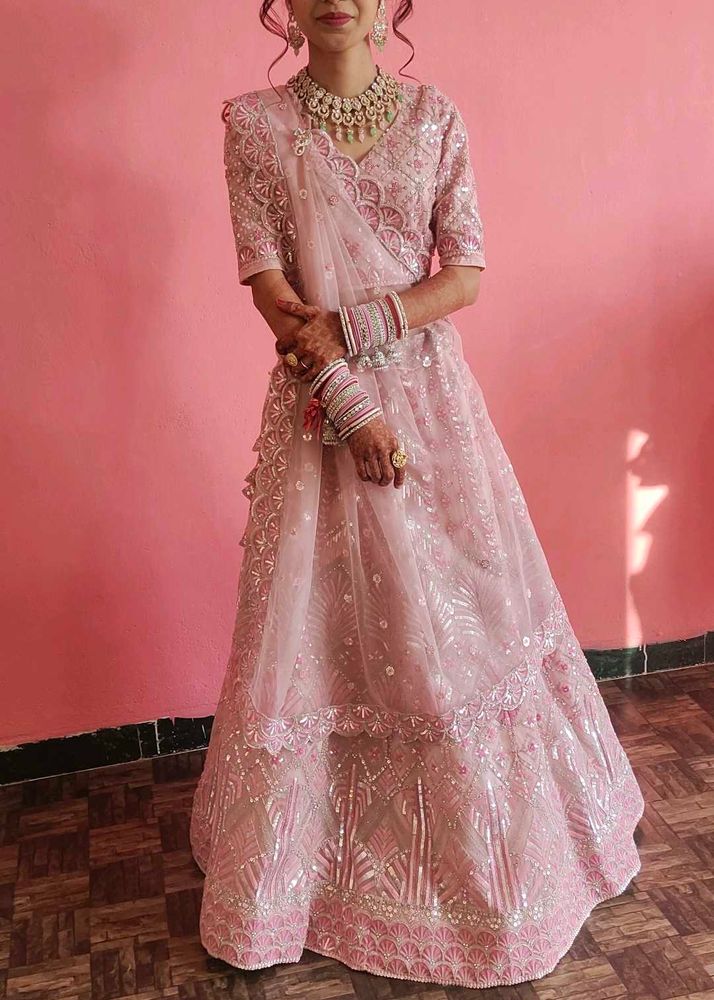 PINK BRIDAL LEHENGA