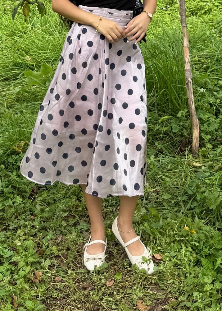 Polka Dot Ethnic Skirt