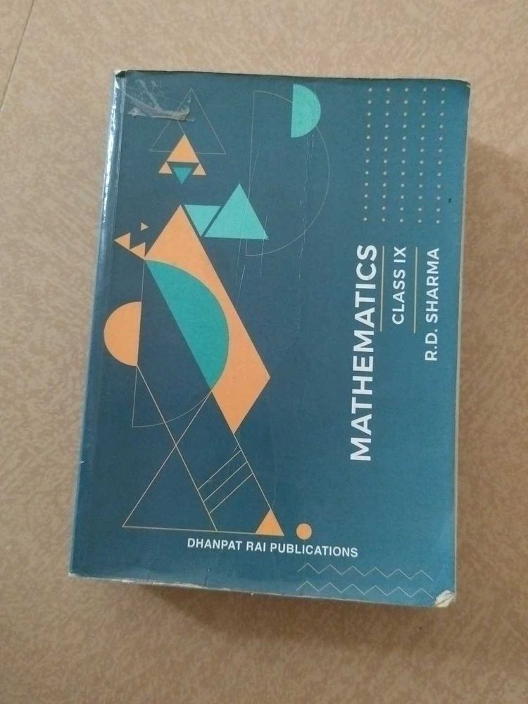 R.D. Sharma Mathematics Class IX Book (MCQ + Main)