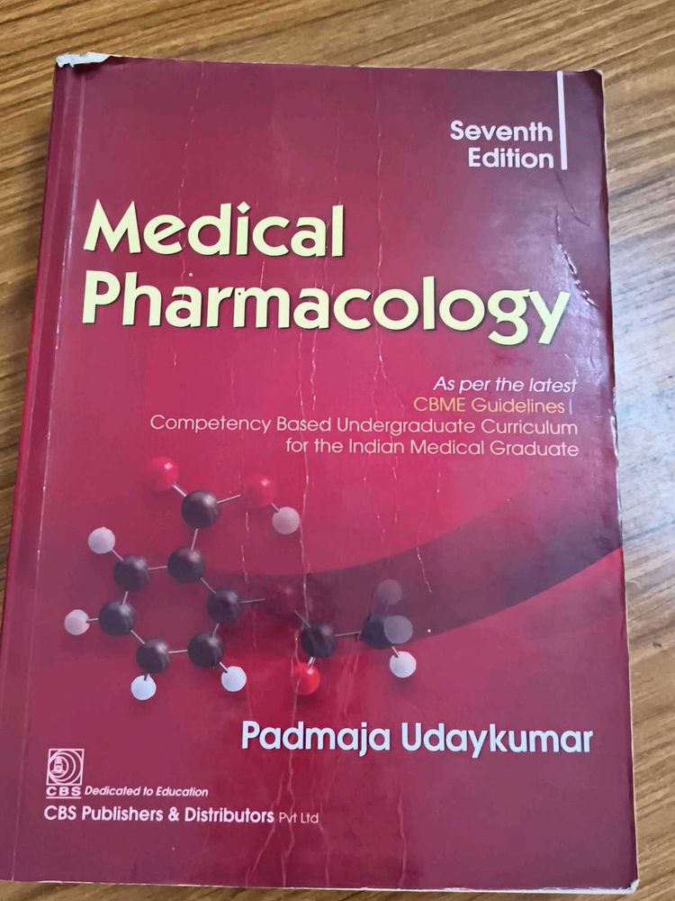 Medical Pharmacology 7th Edition Textbook