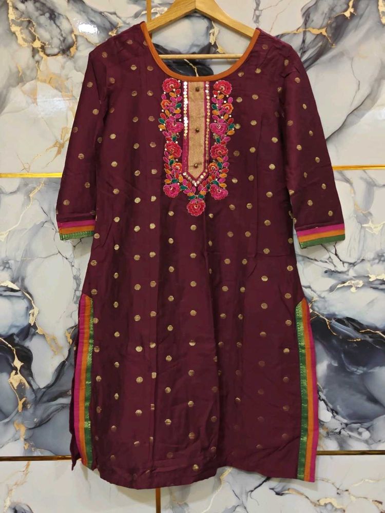 banarasi Embroidered Kurta