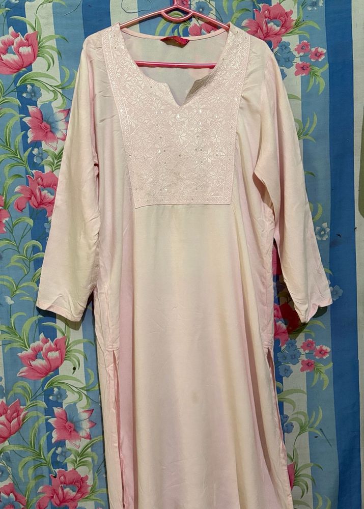 pink kurti