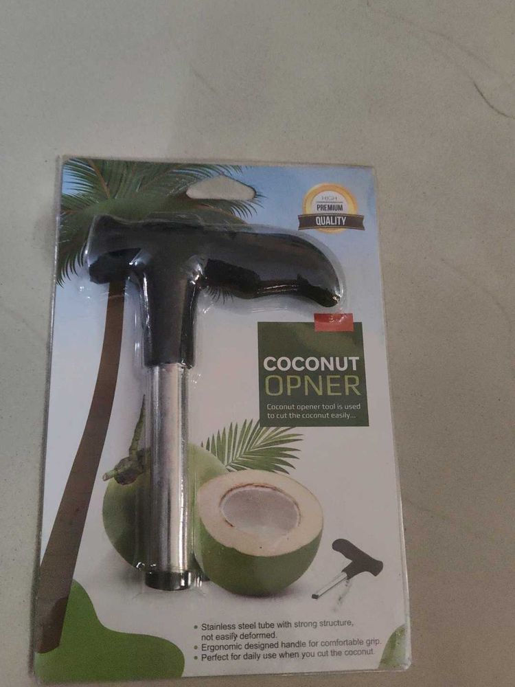 Premium Coconut Opener Tool/ driller