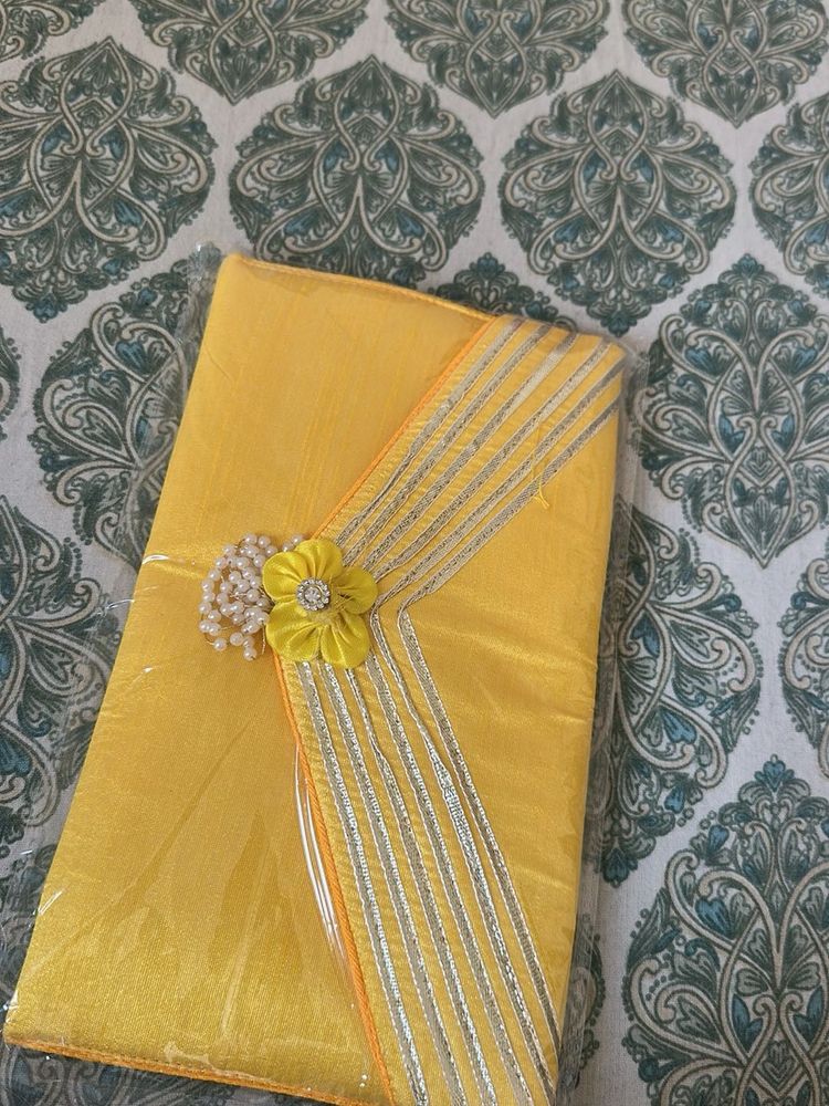Elegant Yellow Clutch