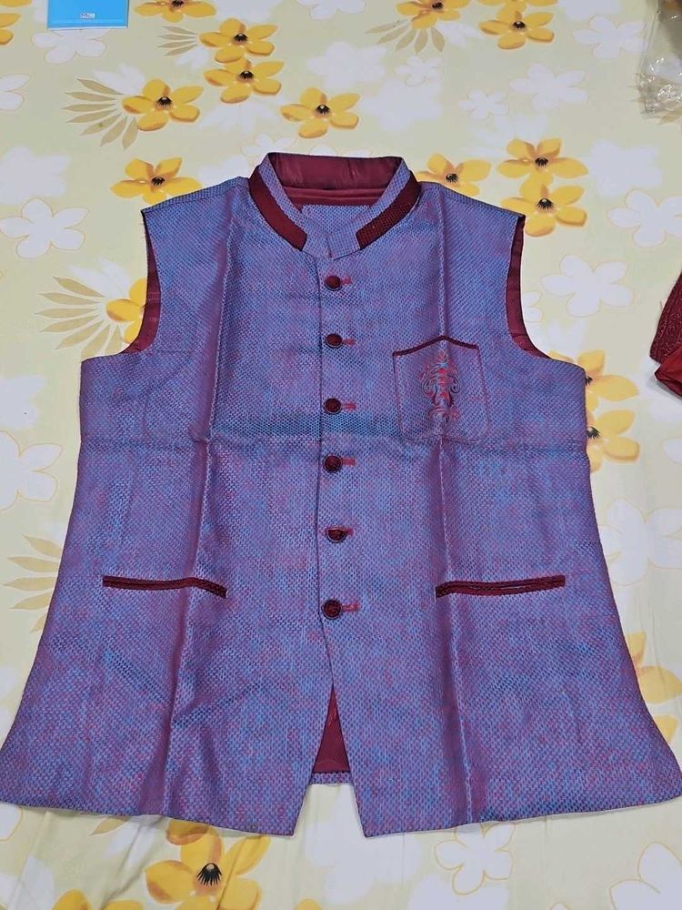 Men's Brocade Nehru Jacket