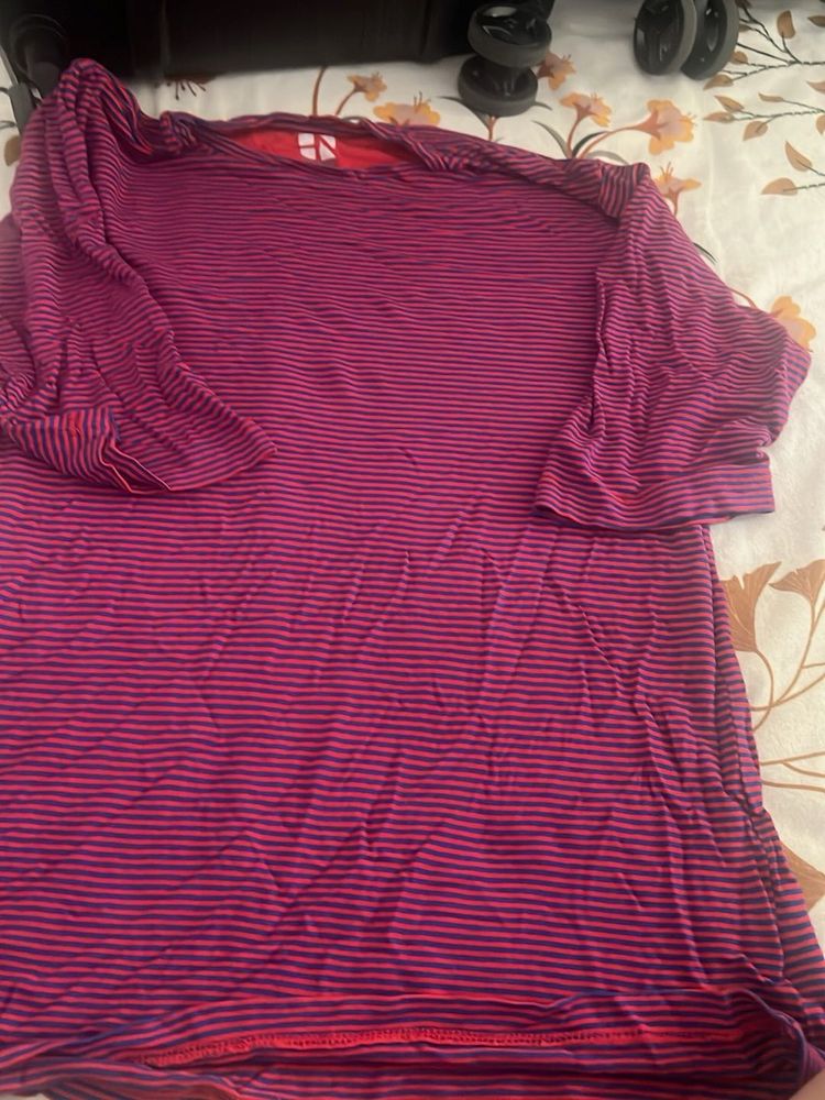 Striped Long Sleeve Top