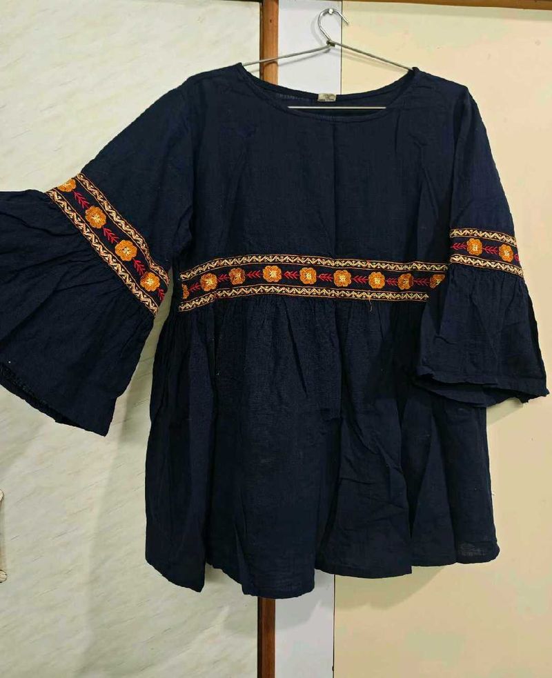Elegant Embroidered Top 🧿