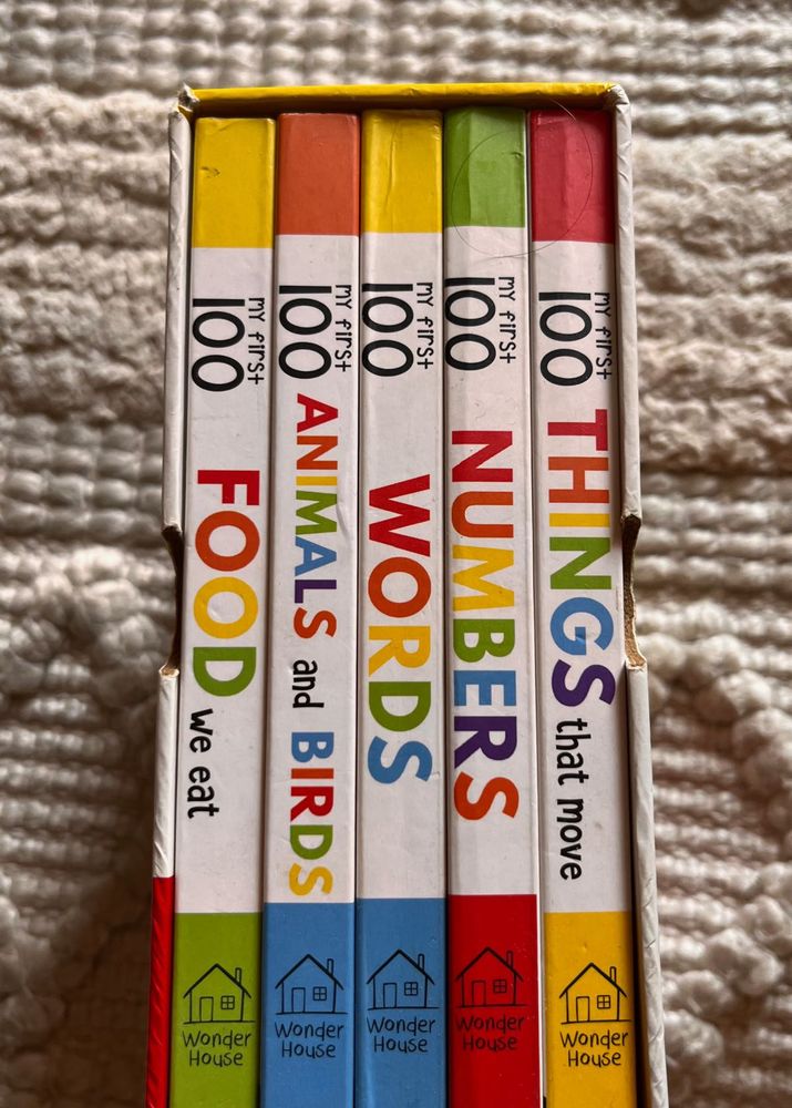 My First 100 Words Board Book Set