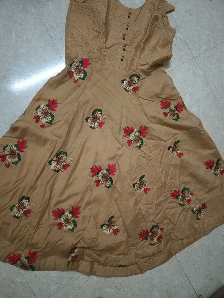 Elegant Embroidered gown