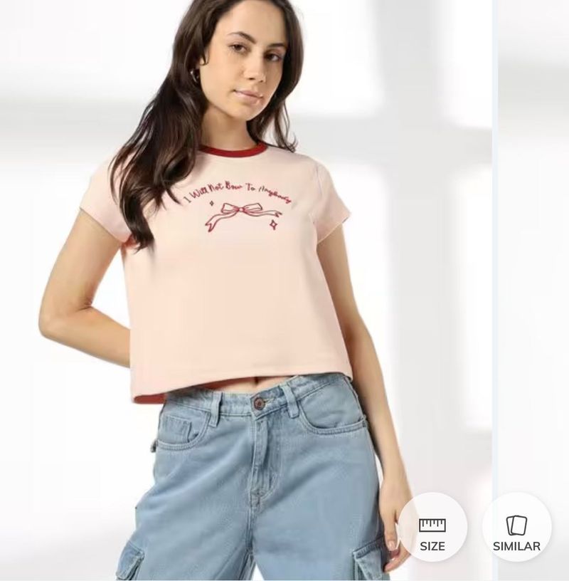Cute Pink Graphic T-Shirt
