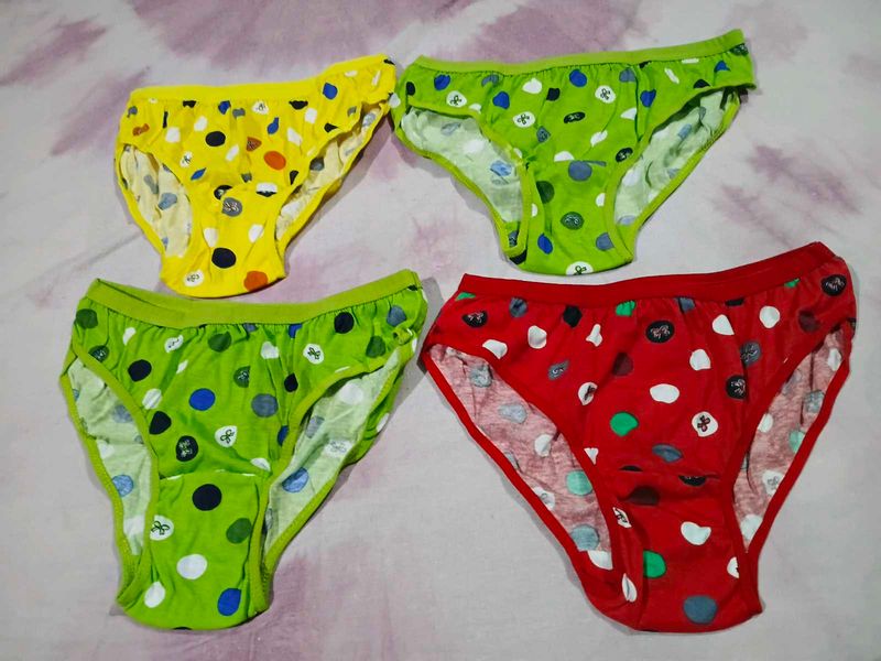 Combo Cute Polka Dot Panties - Pack of 3