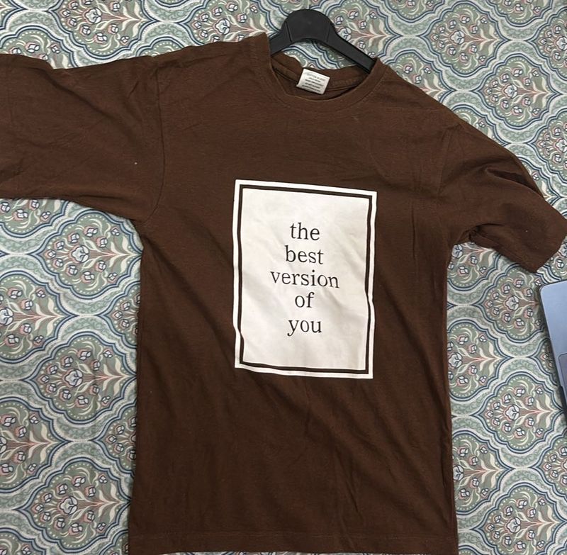 Brown "The Best Version of You" T-Shirt