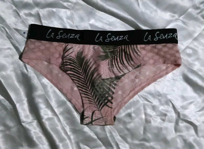 La Senza Pink Tropical Print Panty