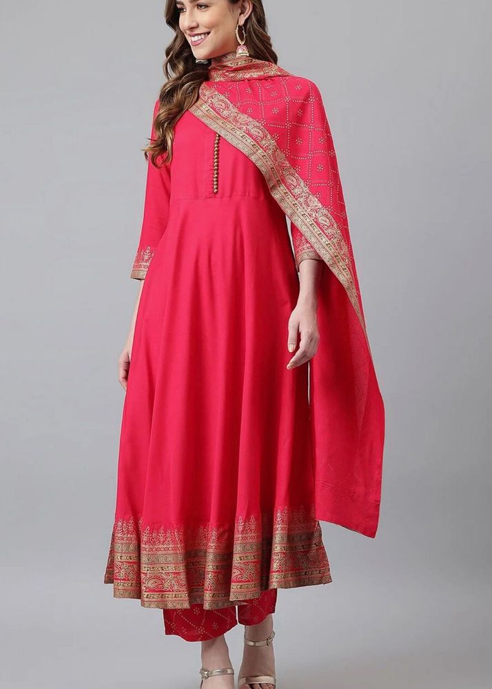 Myntra 3pc Kurta Set