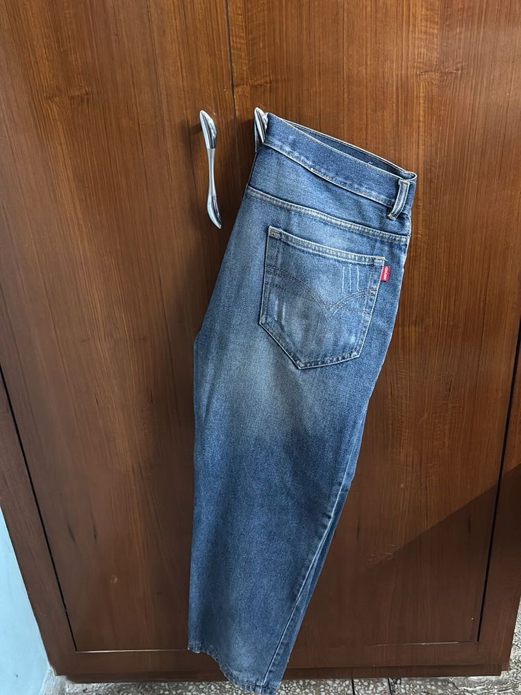 Classic Blue Denim Jeans