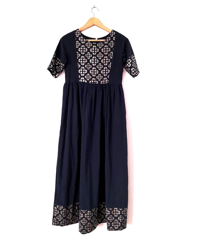 free delivery Navy Blue Casual Kurta (Women's)