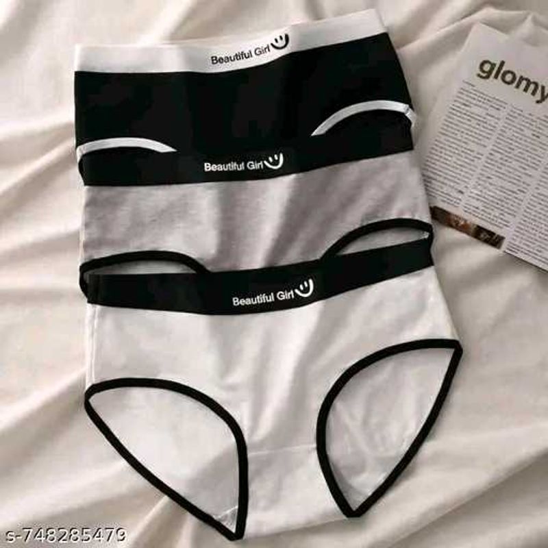 Pack of 3 Women's Cotton Briefs