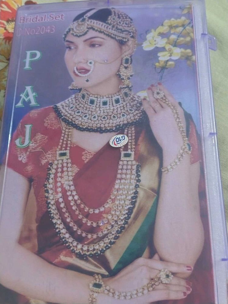 Exquisite Kundan &amp; Pearl Choker Necklace Set