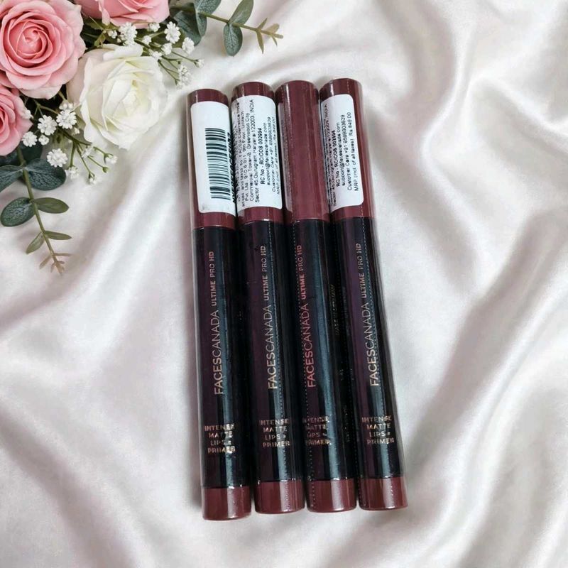 Pack of 4 Faces Canada Ultimatte Pro HD Lip Crayon