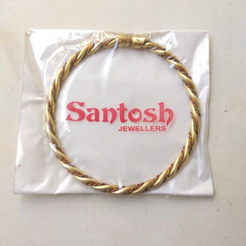 Pure Copper &amp; Brass Mix Panchadhatu Kada
