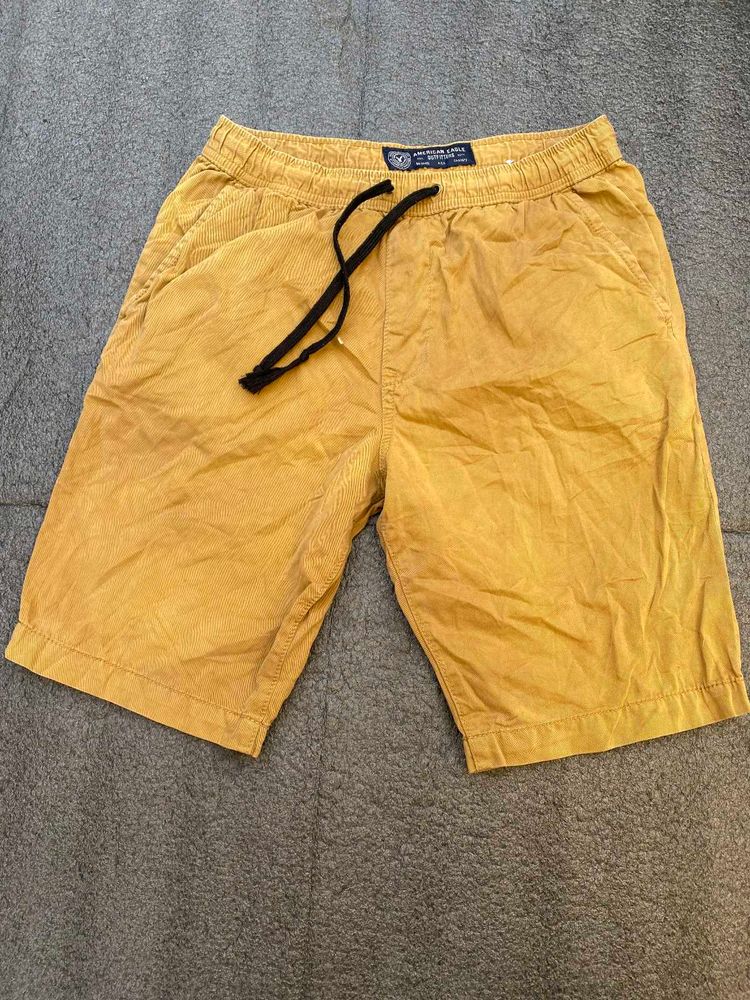 American Eagle Outfitters Mustard Shorts